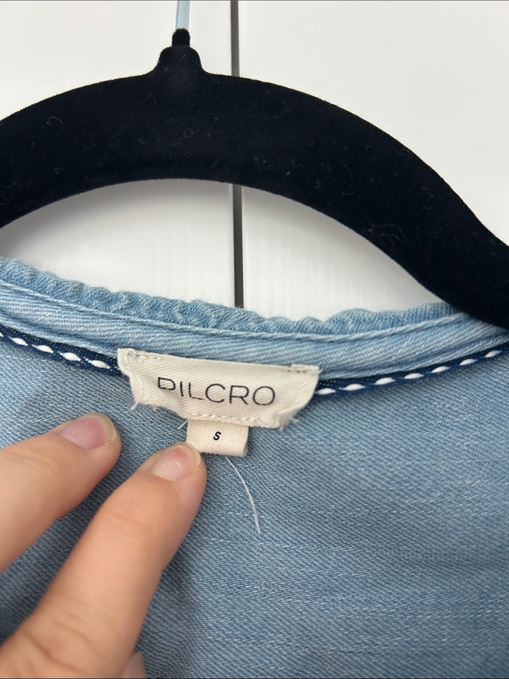 Pilcro Denim Keira Mini Dress - Picture 2 of 3